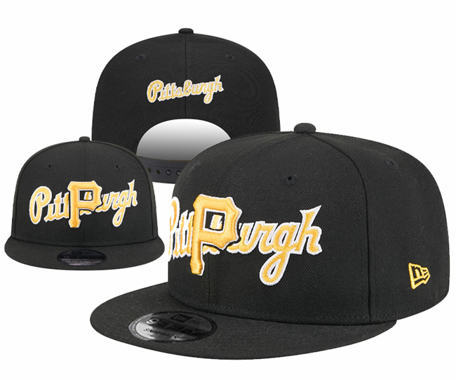 Pittsburgh Pirates 2025 Stitched Snapback Hats 007